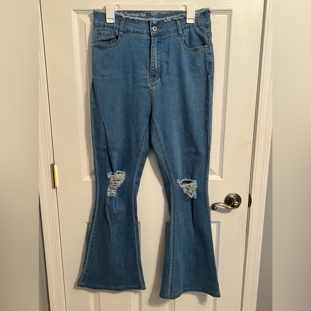 Bell bottom jeans